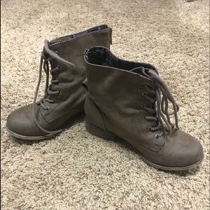 Womens ankle combat boots